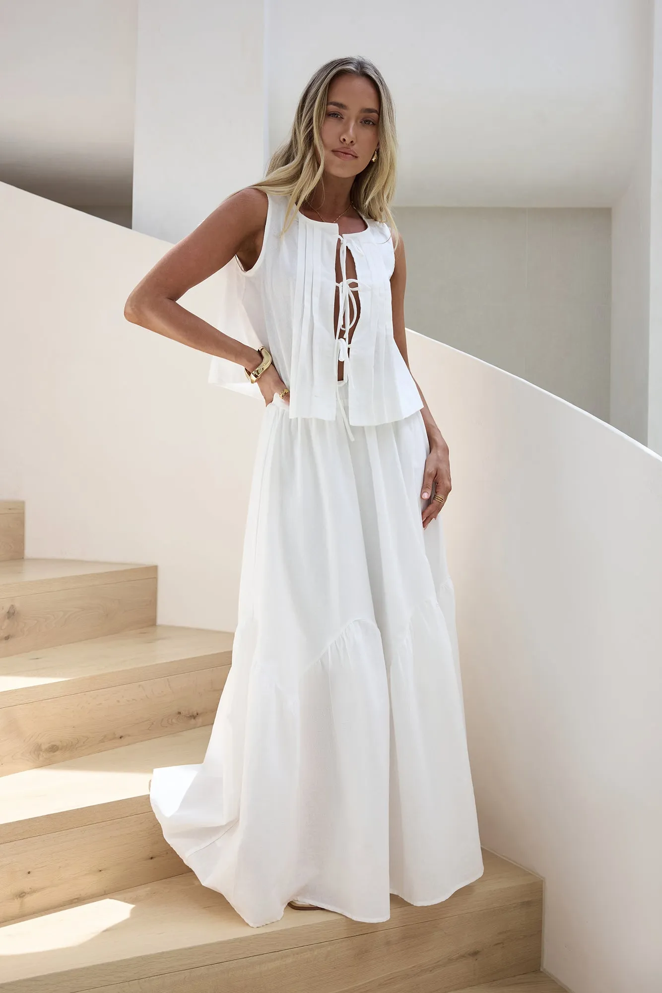 Sweet Sunkiss Set White sold by Fortunate One