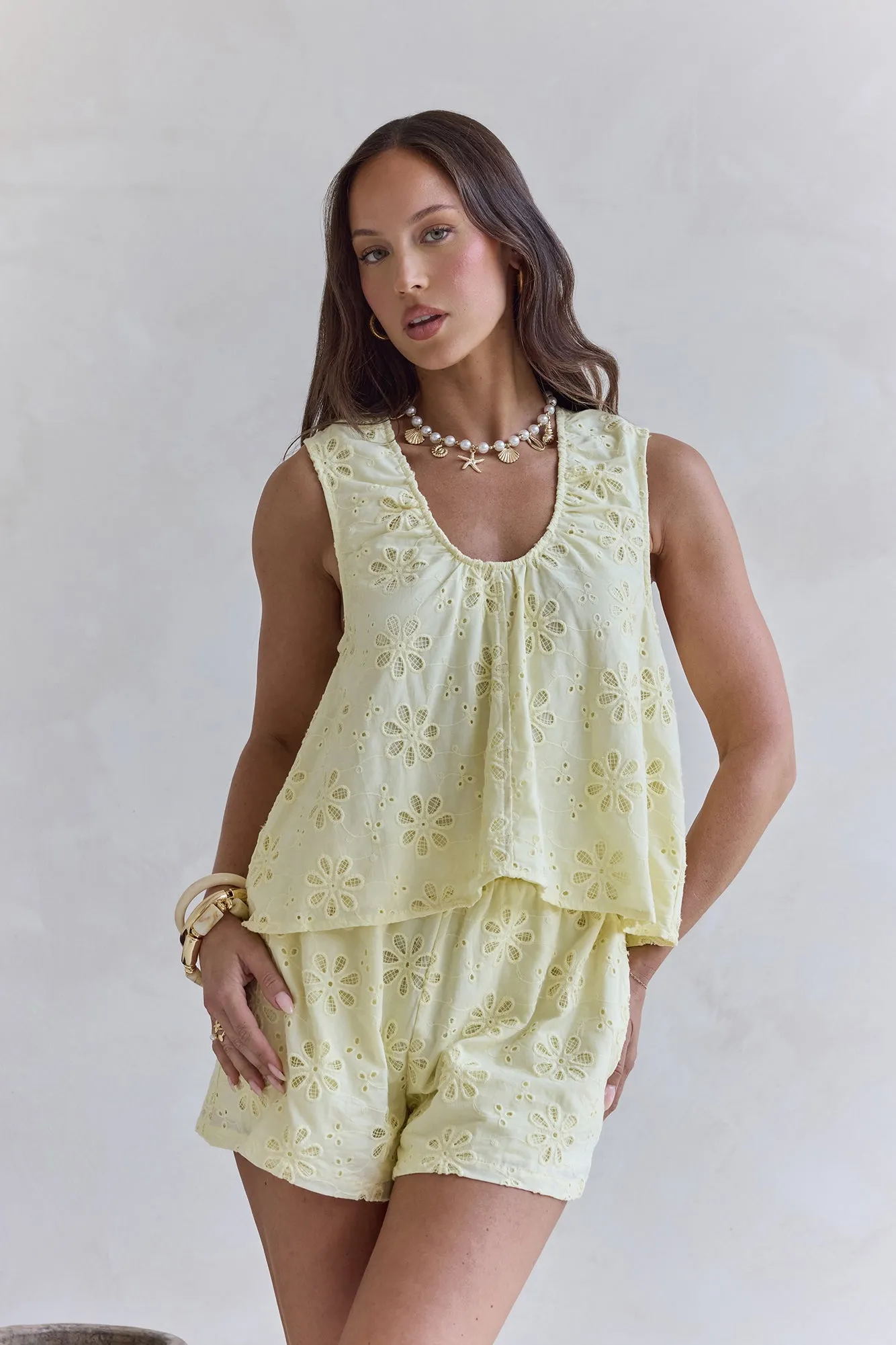 Kyra Top Yellow sold by Fortunate One product image thumbnail 4