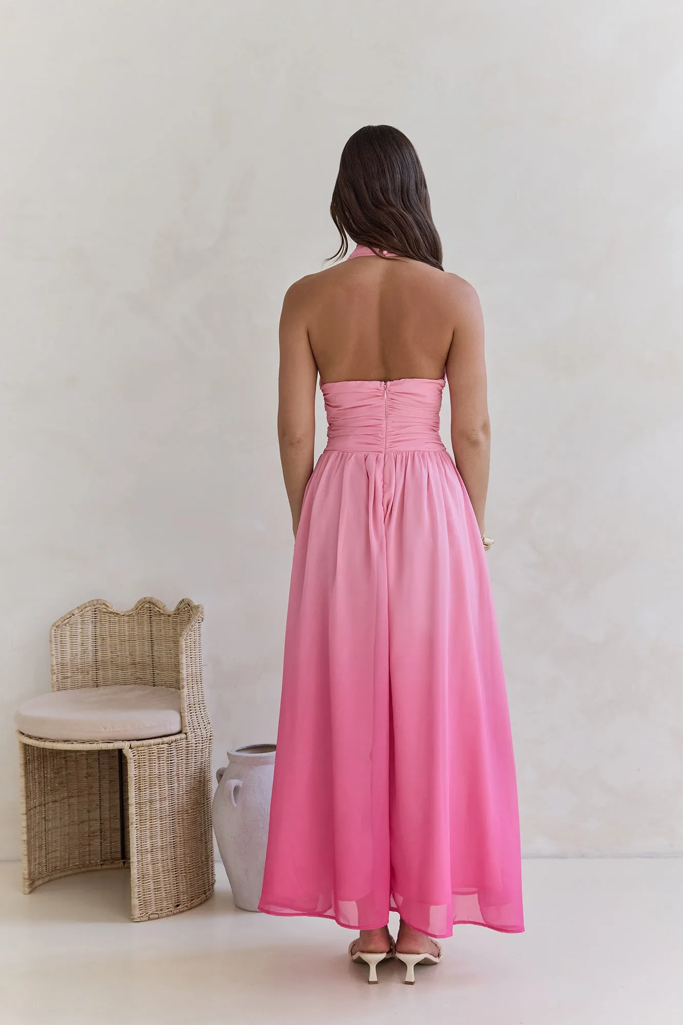 Escape To The Sun Maxi Dress Pink sold by Fortunate One product image thumbnail 2