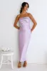 Gleam In Gold Maxi Dress Purple sold by Fortunate One