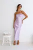 Gleam In Gold Maxi Dress Purple sold by Fortunate One