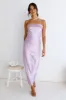 Gleam In Gold Maxi Dress Purple sold by Fortunate One