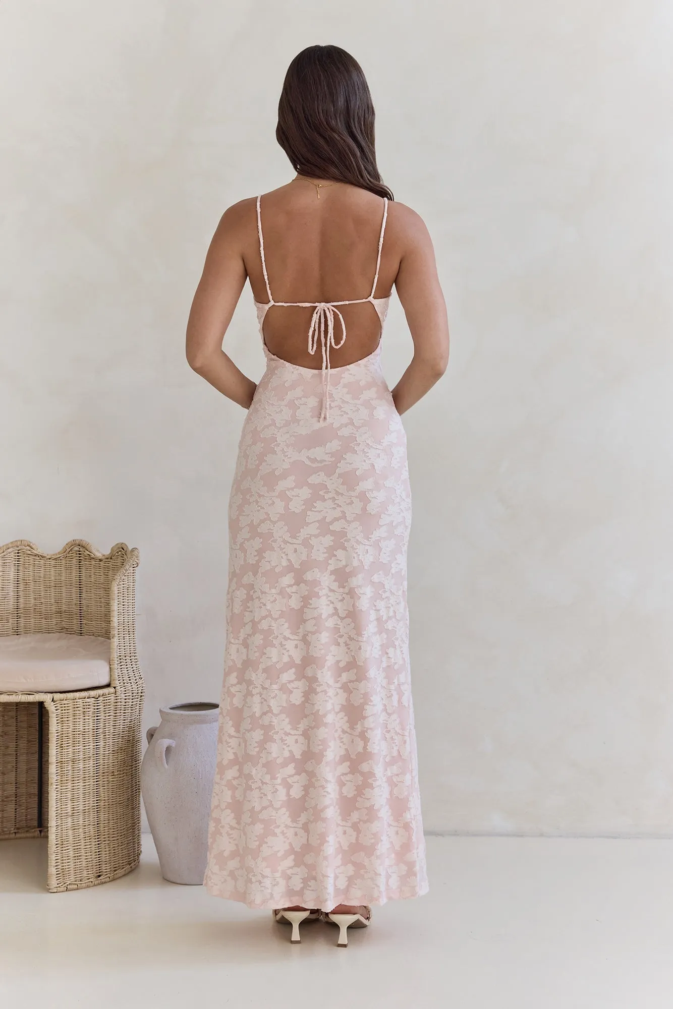 Glowing Glaze Maxi Dress Pink sold by Fortunate One product image thumbnail 2