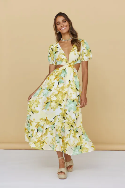 Midday Rays Maxi Dress sold by Fortunate One