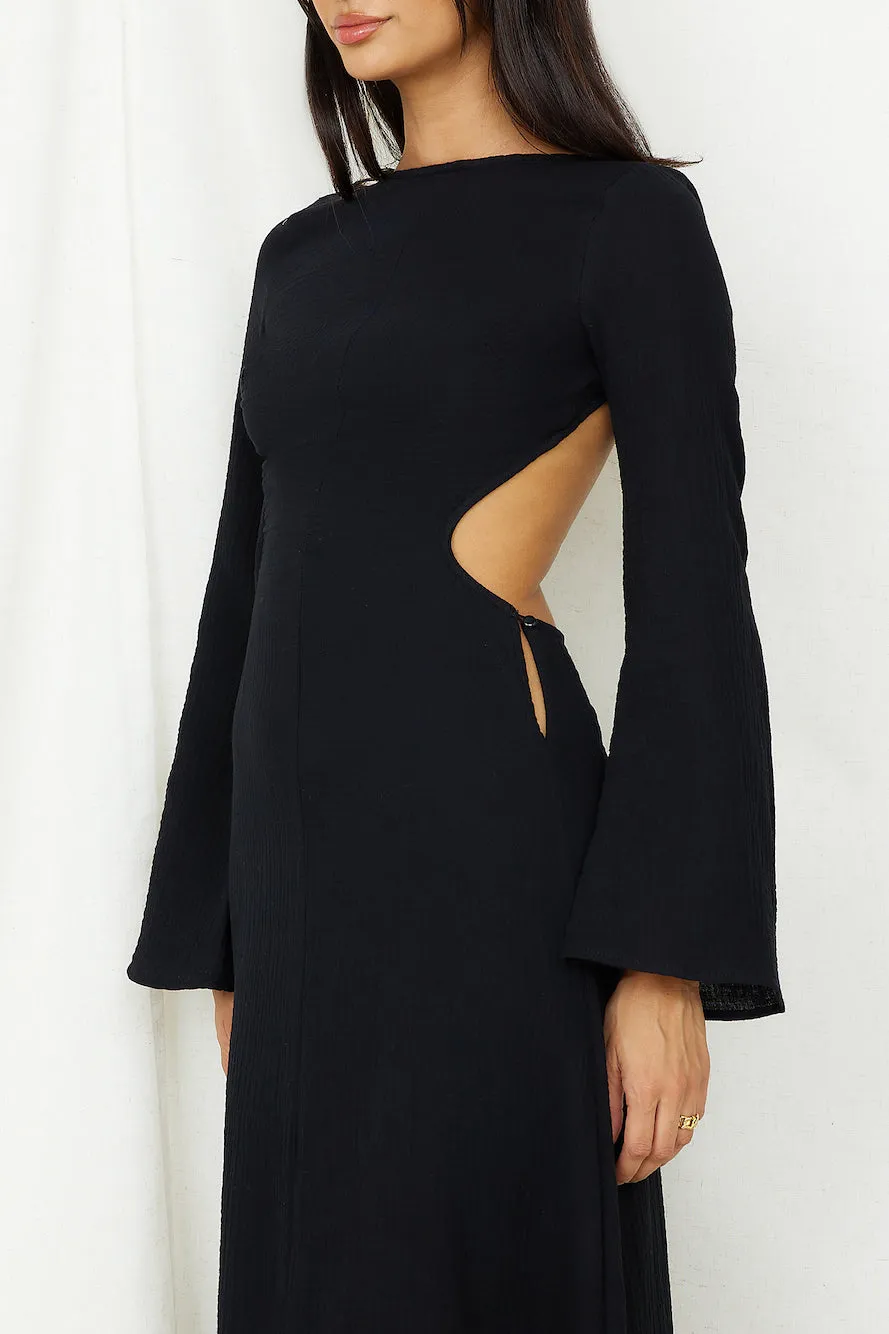 SNDYS Dahlia Maxi Dress Black sold by Fortunate One product image thumbnail 3