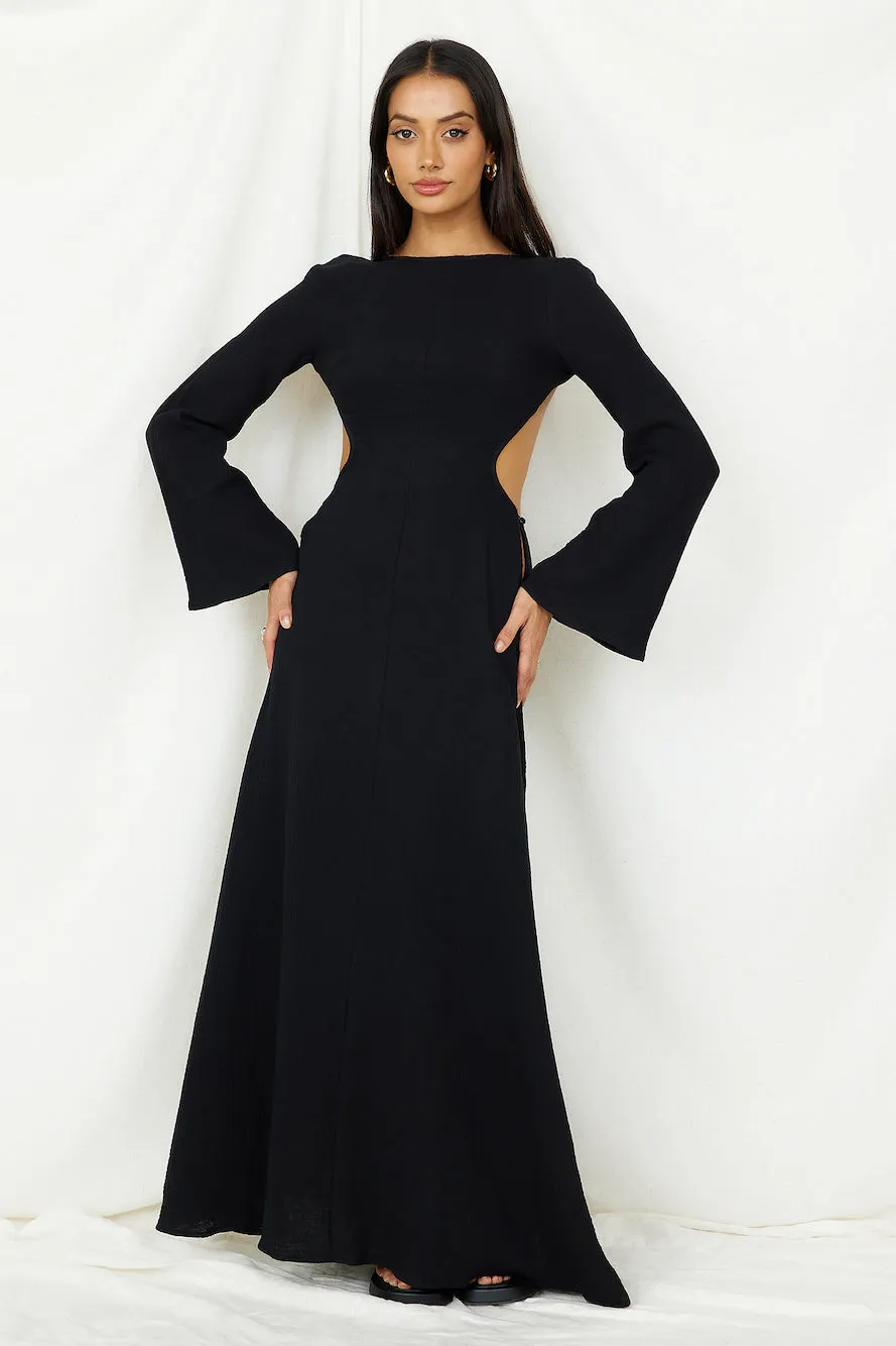 SNDYS Dahlia Maxi Dress Black sold by Fortunate One product image thumbnail 2