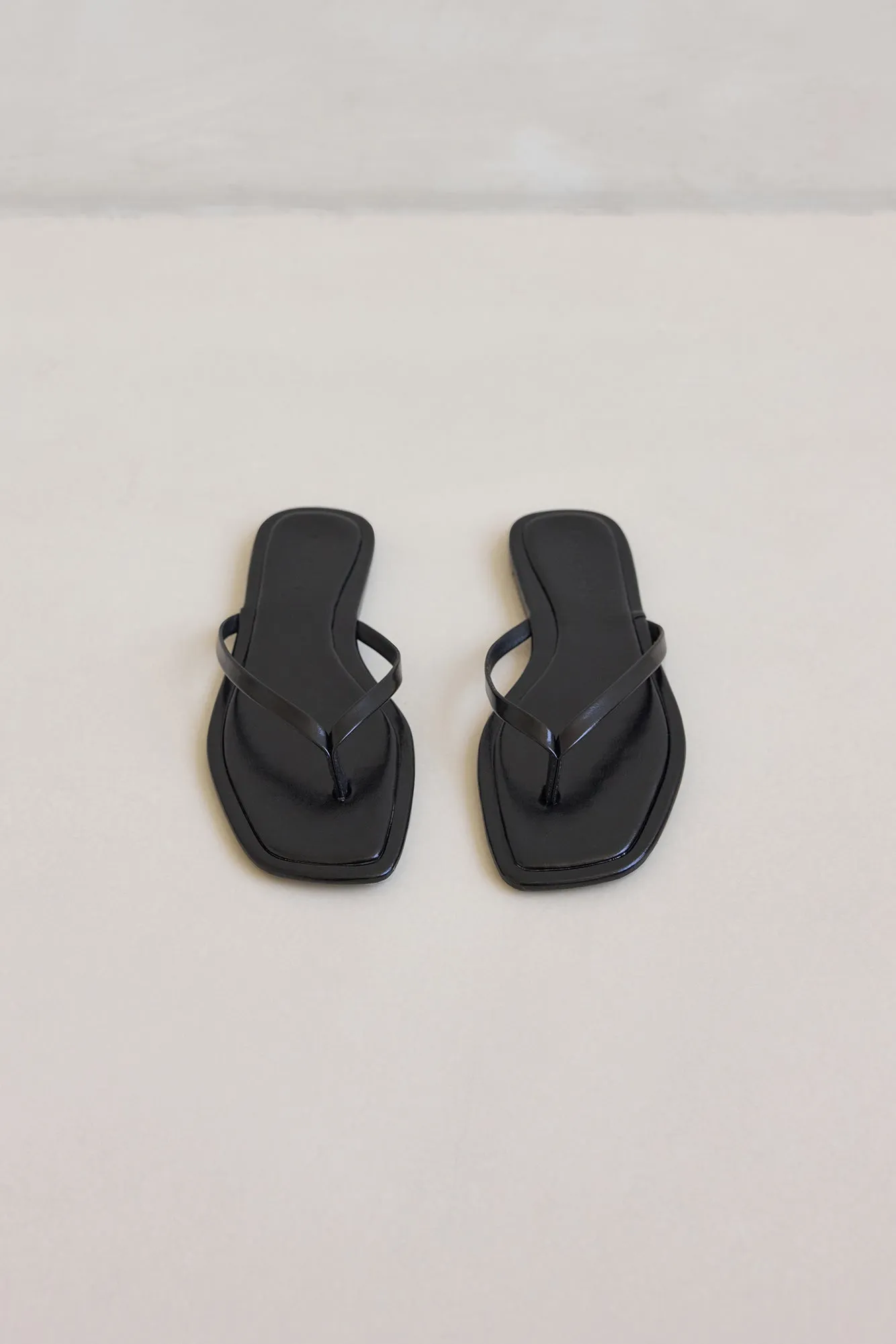 Millicent Sandal Black Shine sold by Fortunate One product image thumbnail 3