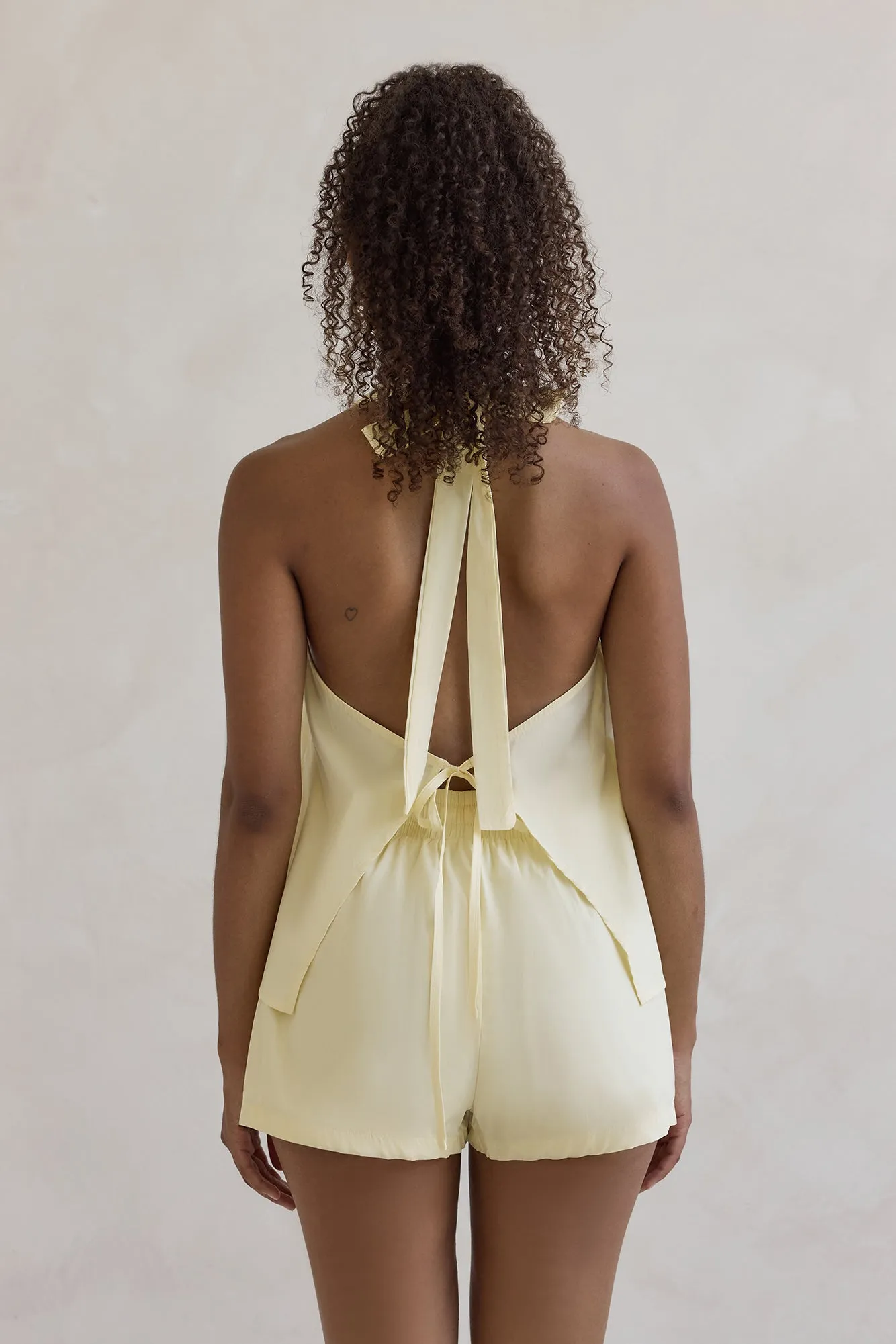 Evelyn Shorts Yellow sold by Fortunate One product image thumbnail 2