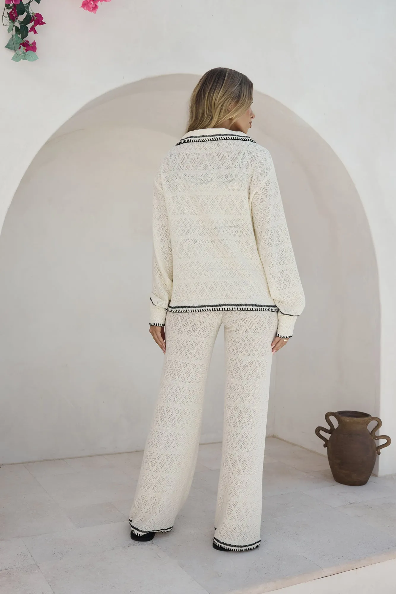 Mermaid Tales Long Sleeve Top Cream sold by Fortunate One product image thumbnail 2