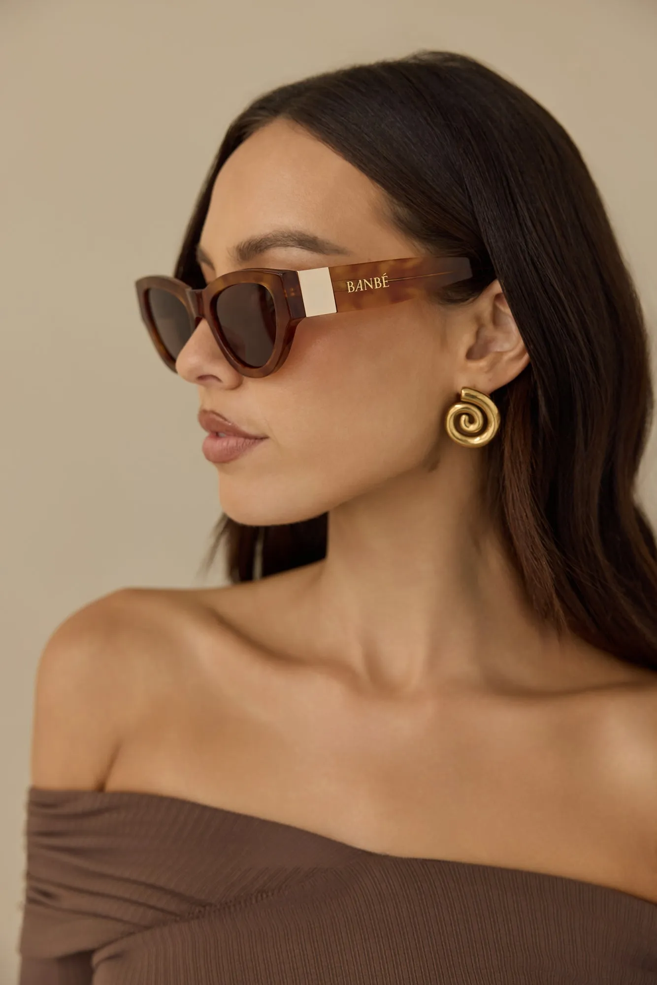 BANBÉ The Carla Sunglasses Honey Tort Auburn sold by Fortunate One product image thumbnail 3