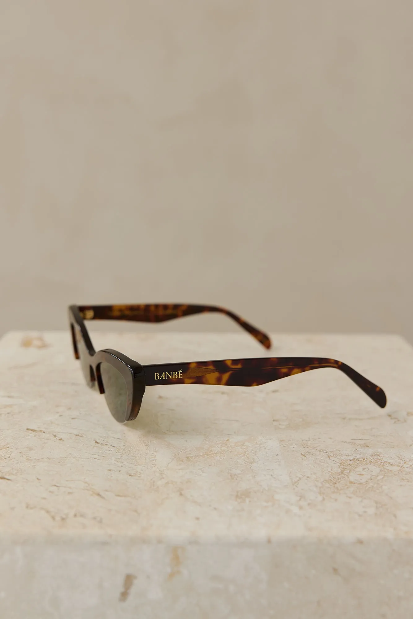 BANBÉ The Ambrosio Sunglasses Havana Green sold by Fortunate One product image thumbnail 4