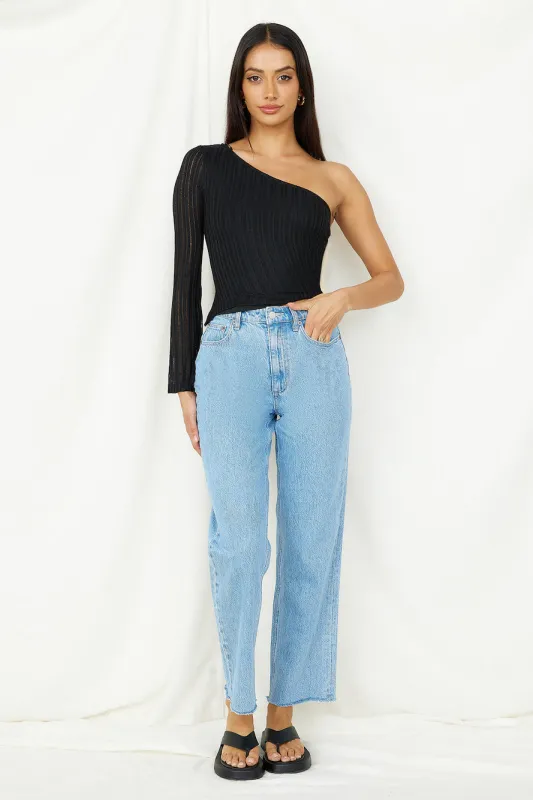 LEE High Straight Slim Fit Jean Essential Blue made by Lee