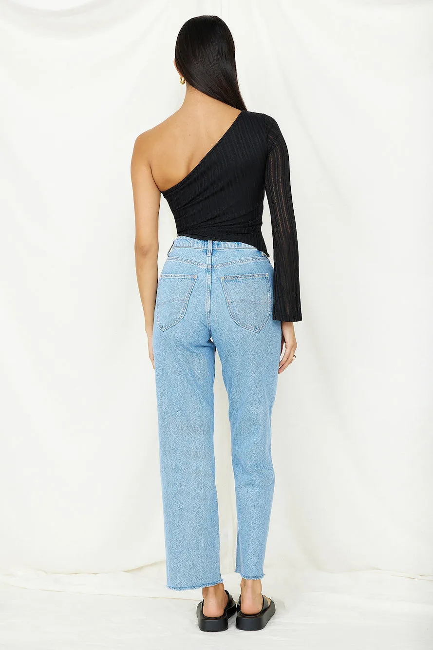 LEE High Straight Slim Fit Jean Essential Blue sold by Fortunate One product image thumbnail 3