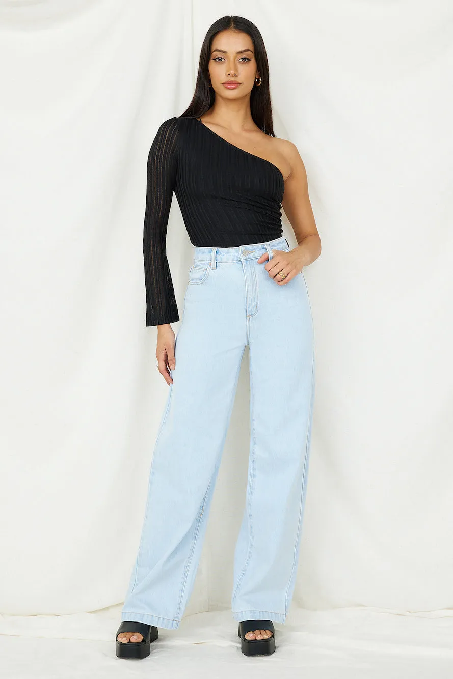 ABRAND A '94 High and Wide Jean Light Vintage Blue sold by Fortunate One