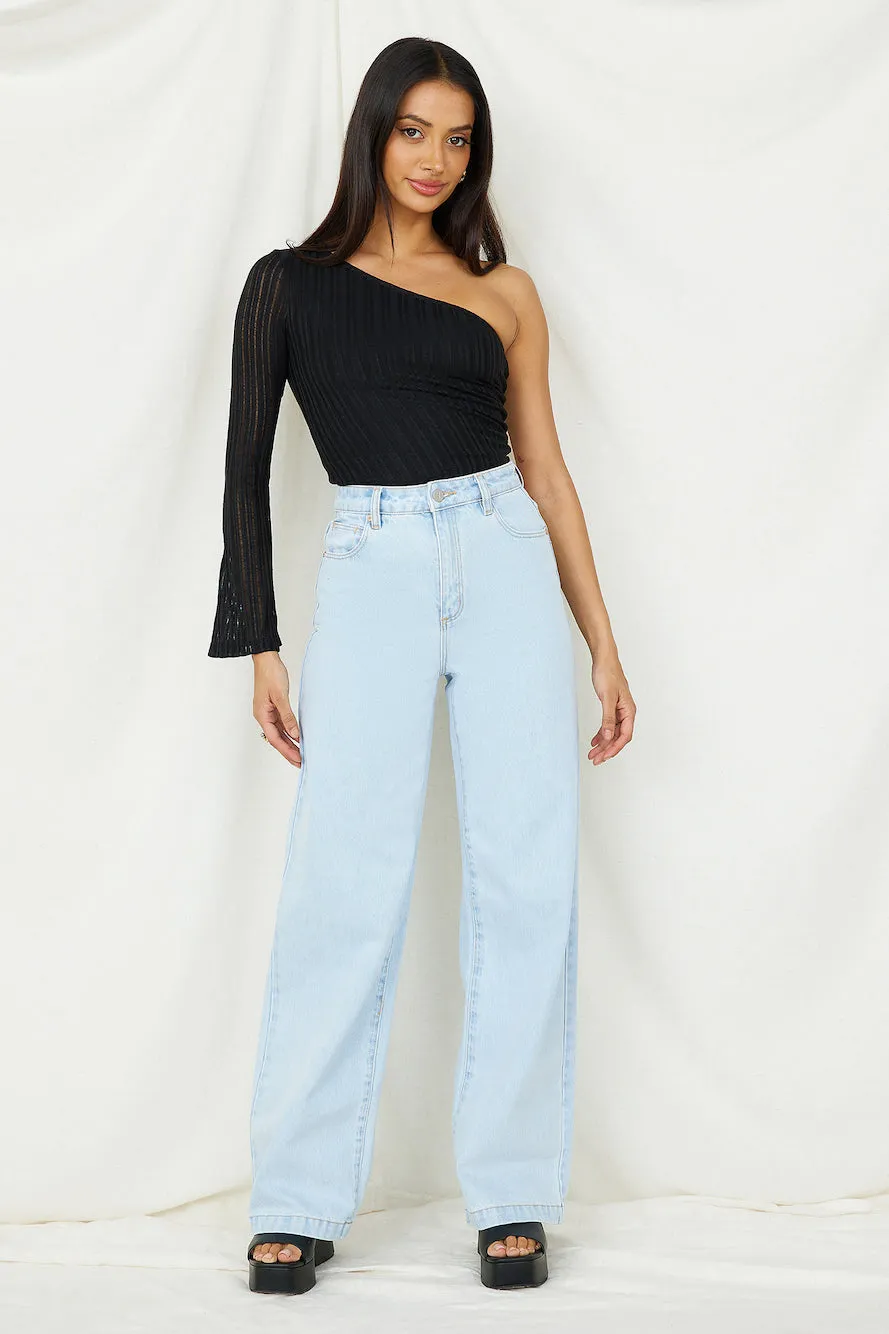 ABRAND A '94 High and Wide Jean Light Vintage Blue sold by Fortunate One product image thumbnail 3