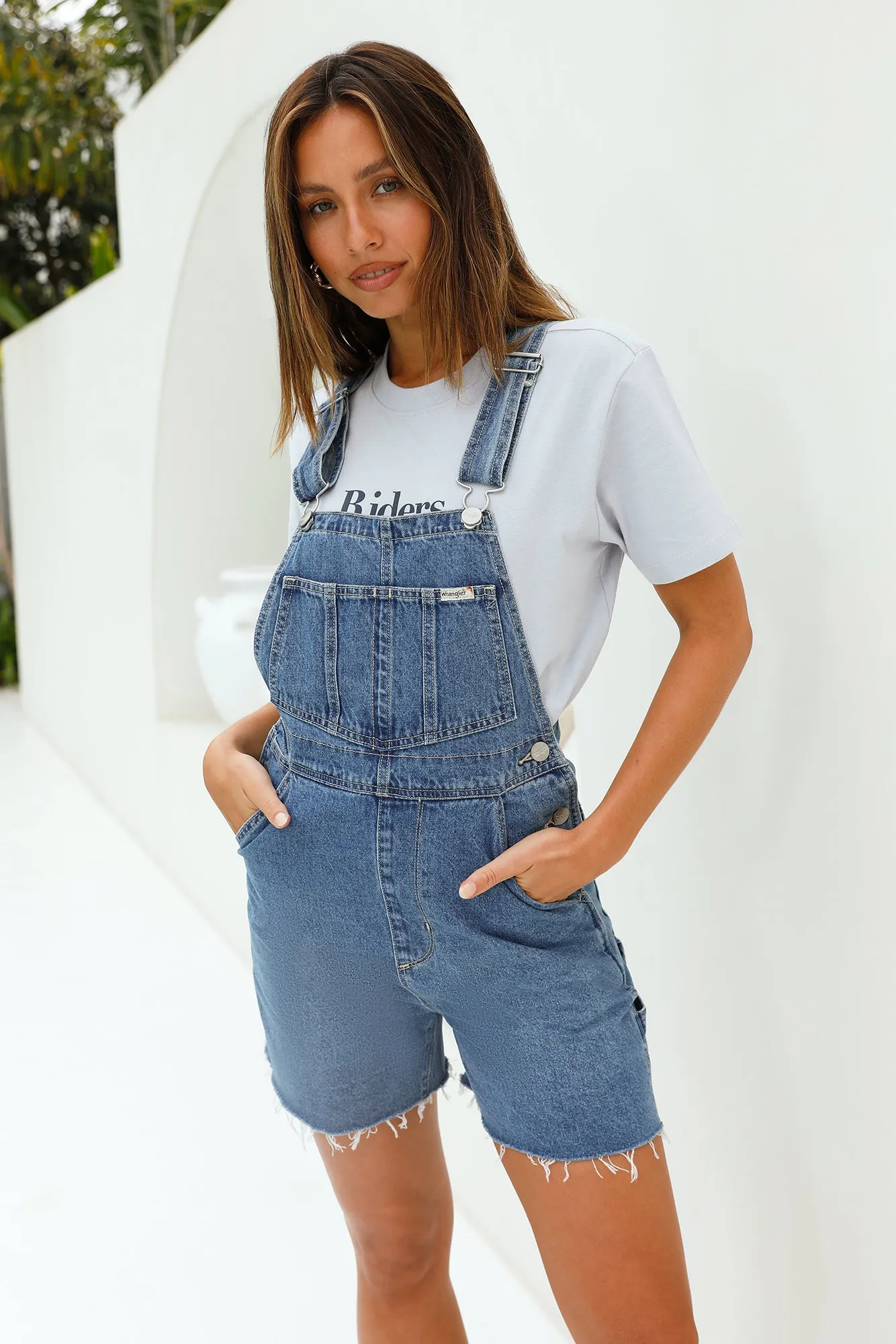 WRANGLER Get Gone Dungaree Woodstock Blue sold by Fortunate One product image thumbnail 4