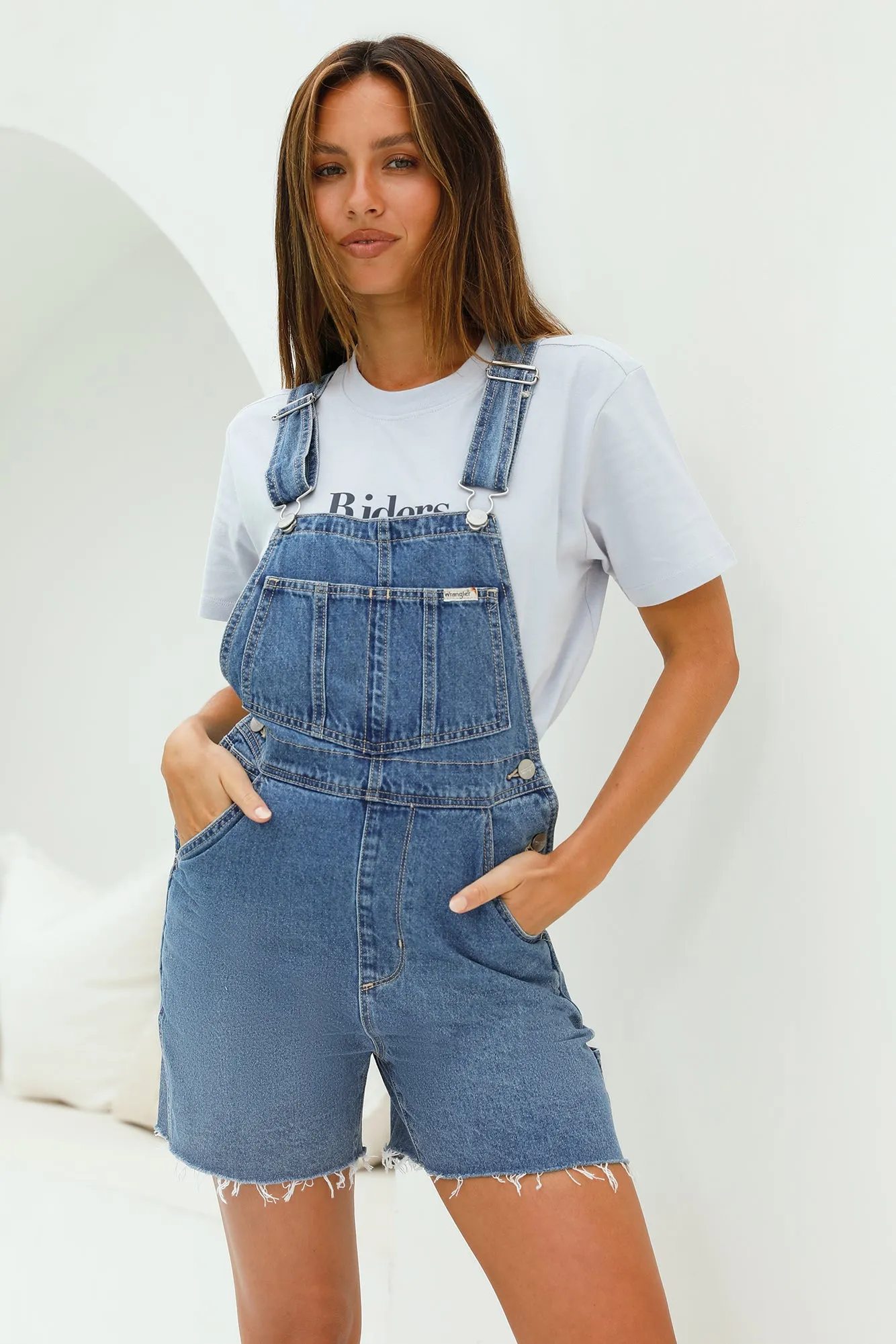 WRANGLER Get Gone Dungaree Woodstock Blue sold by Fortunate One product image thumbnail 2