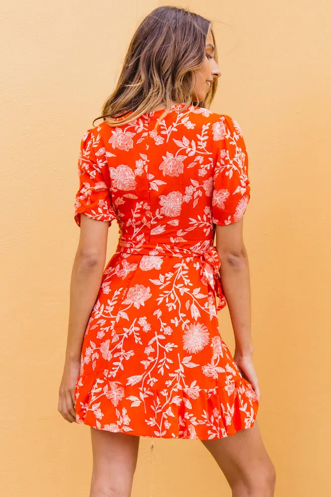 Sahara Sounds Dress Red sold by Fortunate One product image thumbnail 4