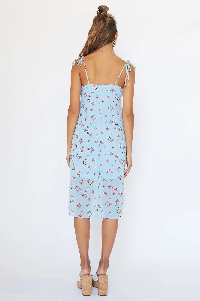 Francesca Midi Dress Blue sold by Fortunate One product image thumbnail 4