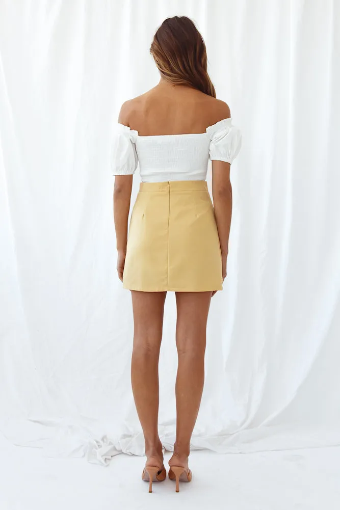 Natural Instinct Crop Top White sold by Fortunate One product image thumbnail 5
