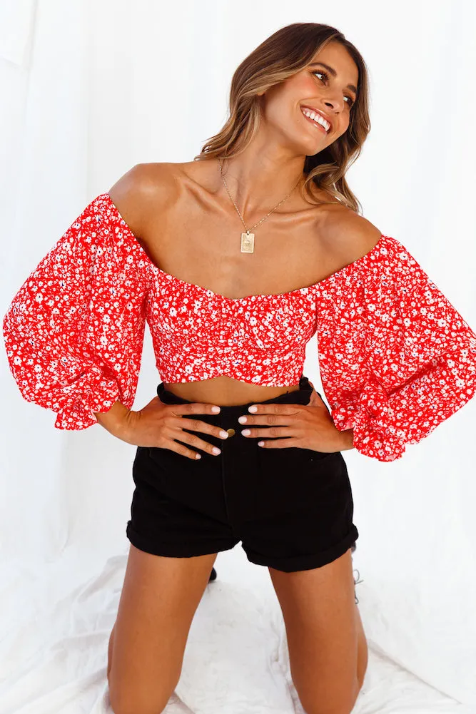 Secrets In Santorini Crop Top sold by Fortunate One product image thumbnail 3