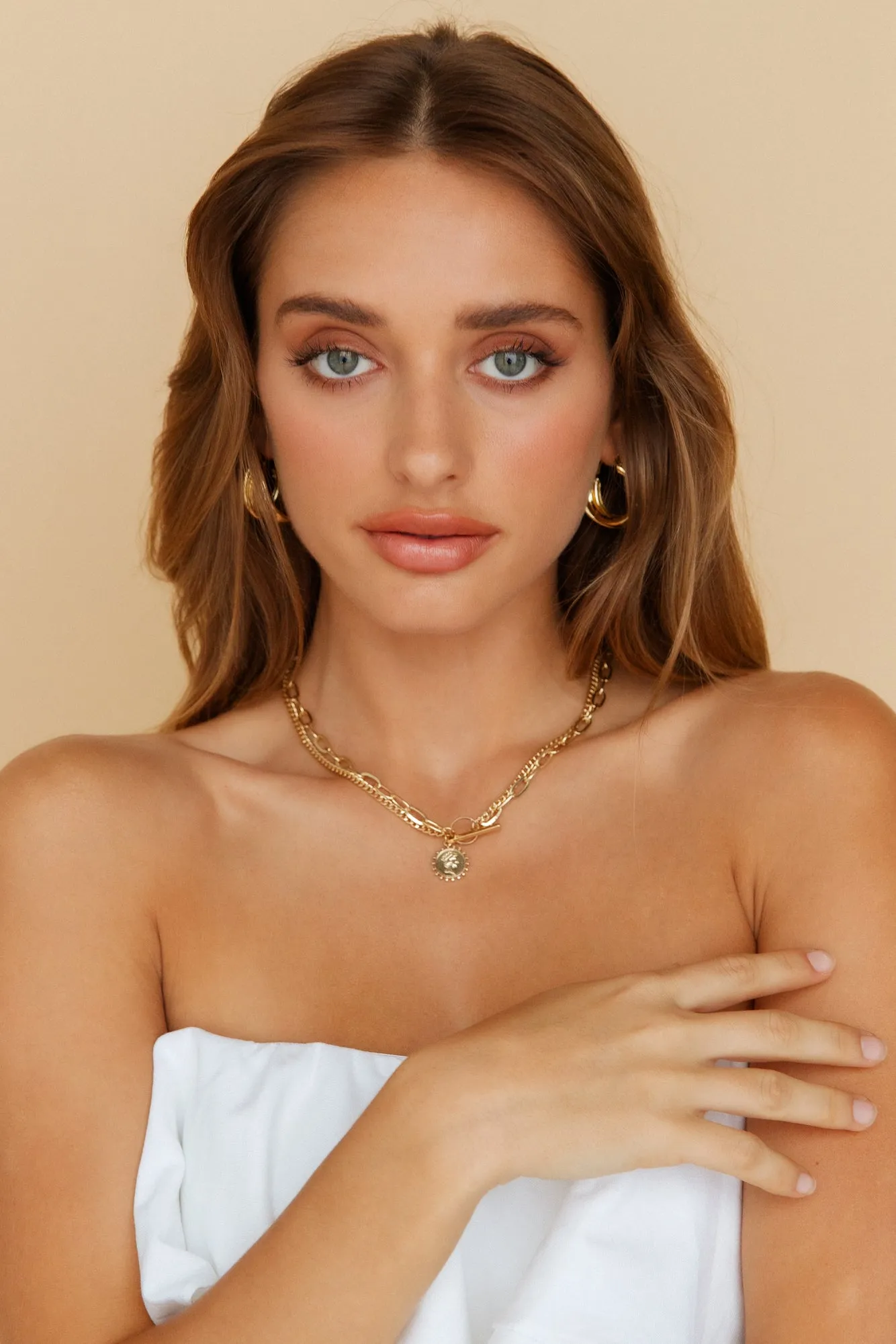 Together Forever Earrings Gold sold by Fortunate One product image thumbnail 4