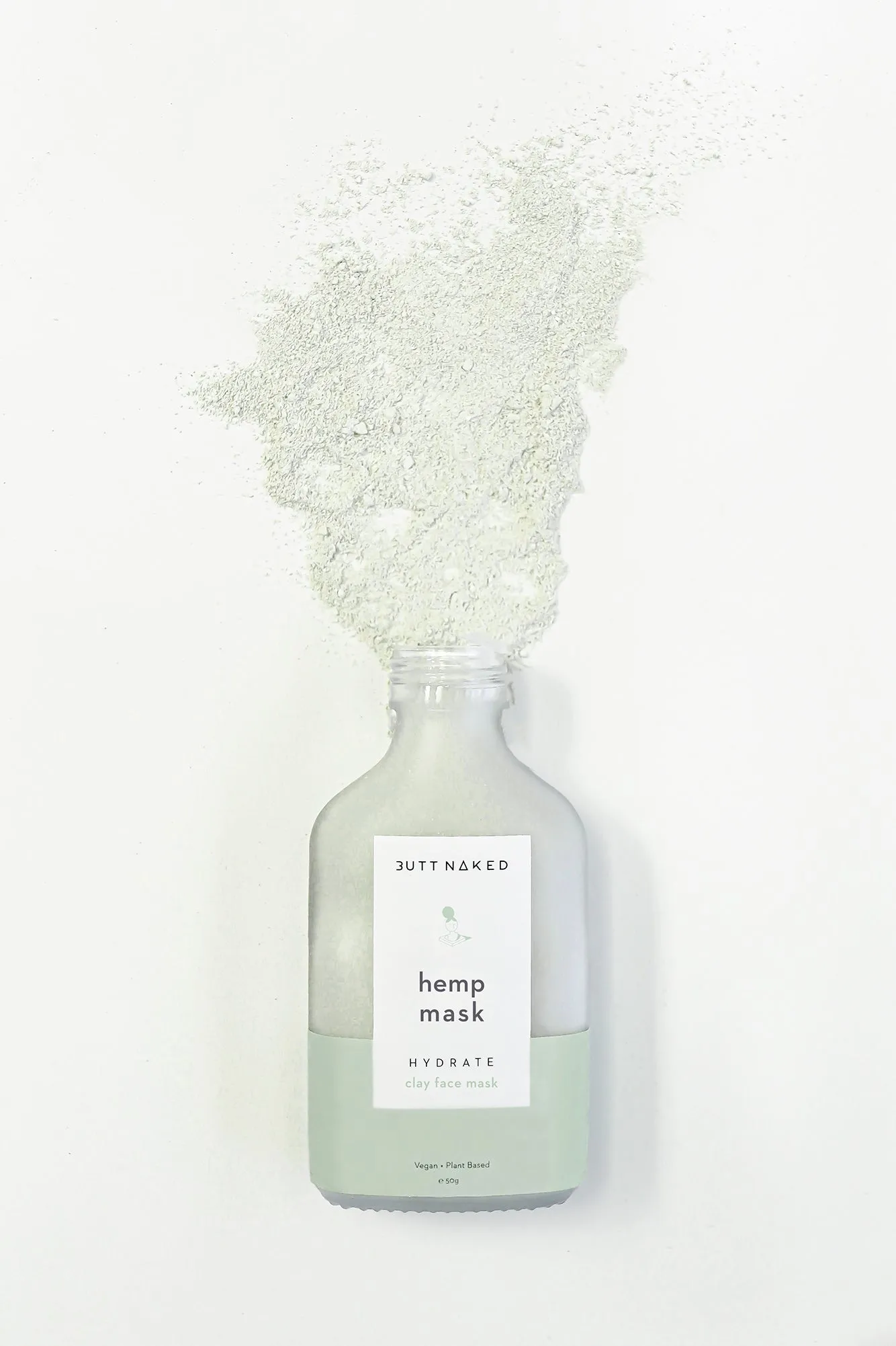 BUTT NAKED Hemp Clay Face Mask 50g sold by Fortunate One product image thumbnail 2