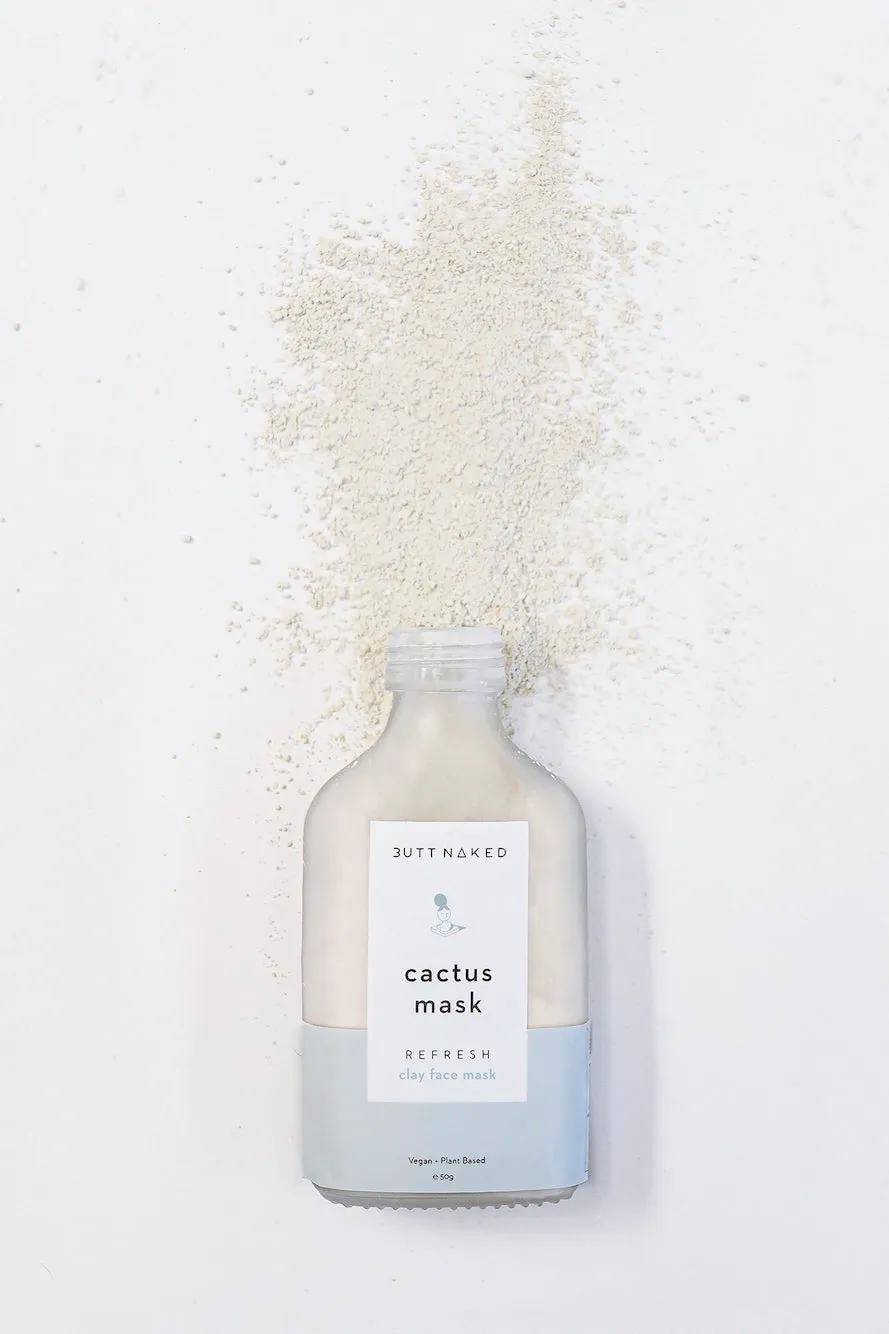 BUTT NAKED Cactus Clay Mask 50g sold by Fortunate One product image thumbnail 3