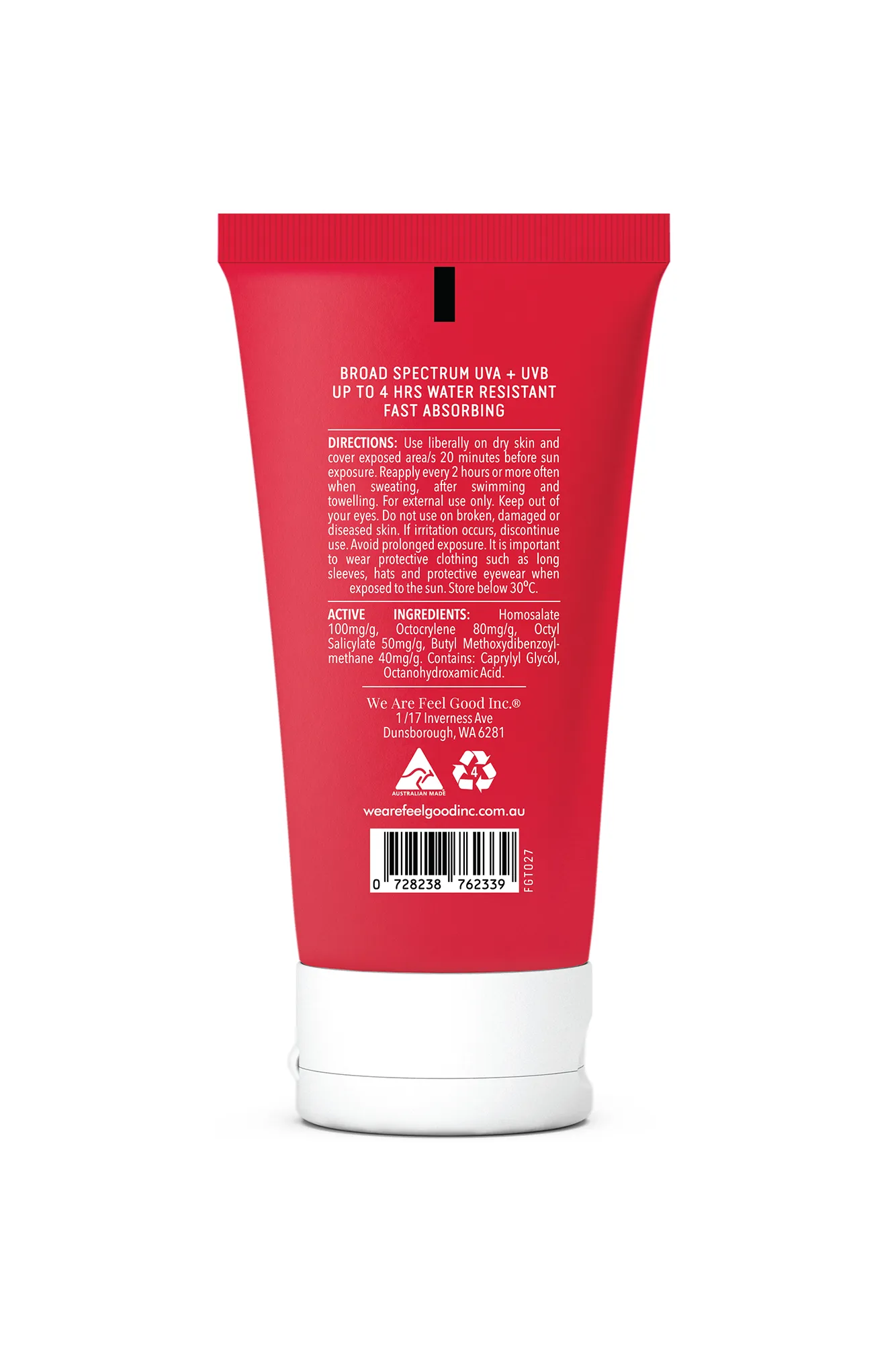 WE ARE FEEL GOOD INC Signature Sunscreen SPF 50+ 75ml sold by Fortunate One product image thumbnail 2
