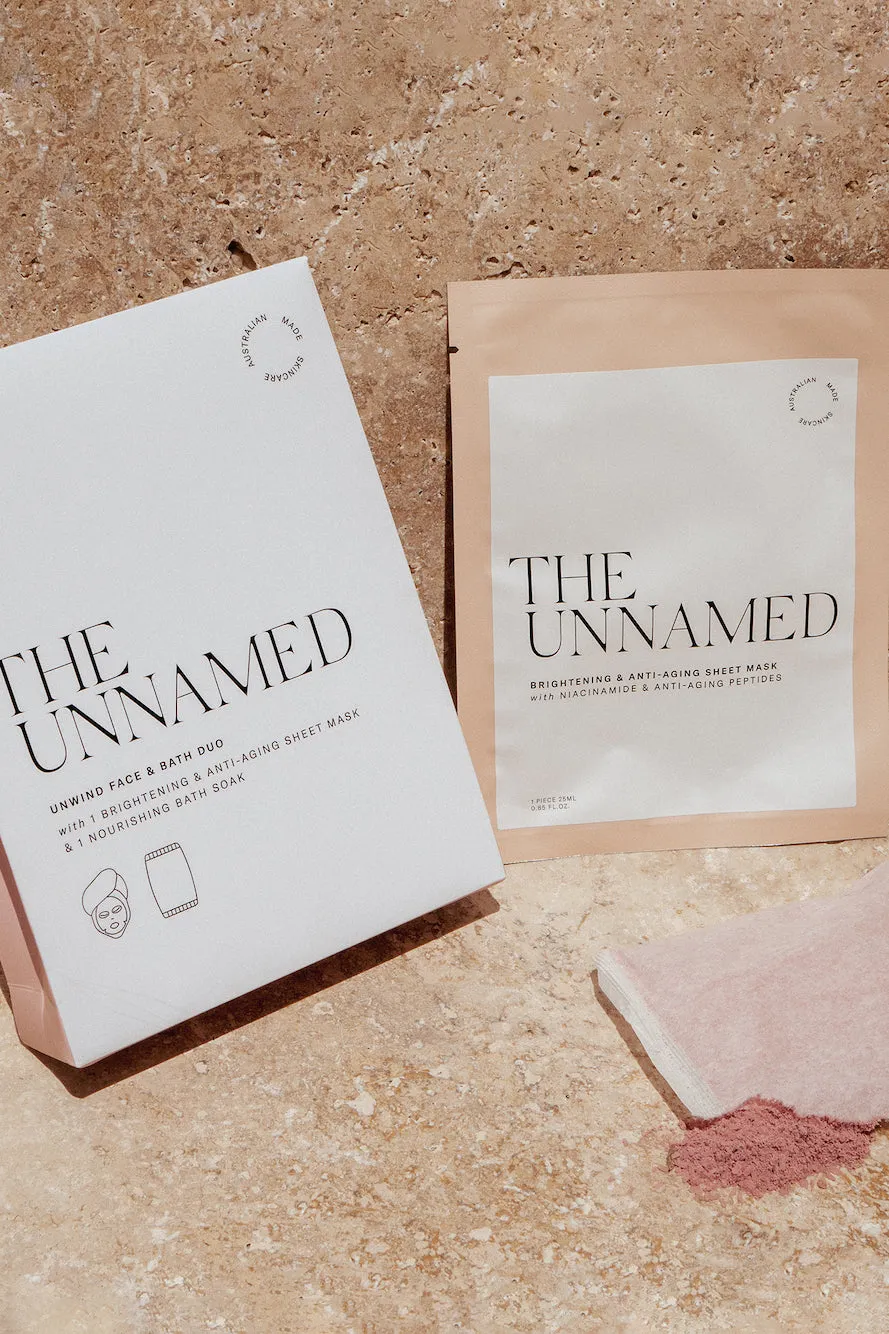 THE UNNAMED Unwind Face & Bath Duo sold by Fortunate One