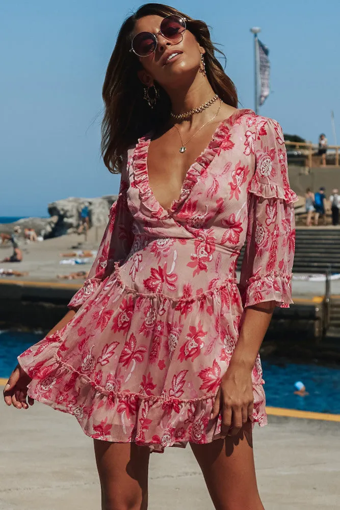 Azealia Dress Pink sold by Fortunate One product image thumbnail 2