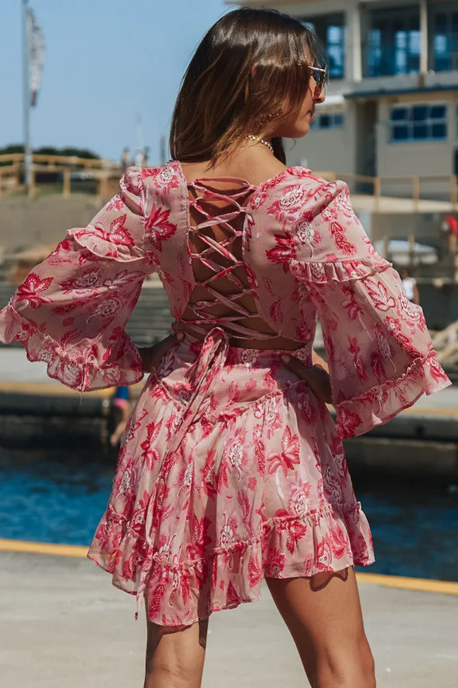 Azealia Dress Pink sold by Fortunate One product image thumbnail 4
