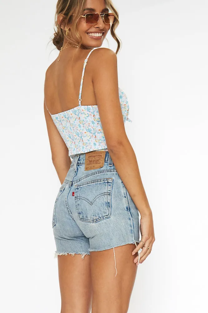 European Escapade Crop Top sold by Fortunate One product image thumbnail 5