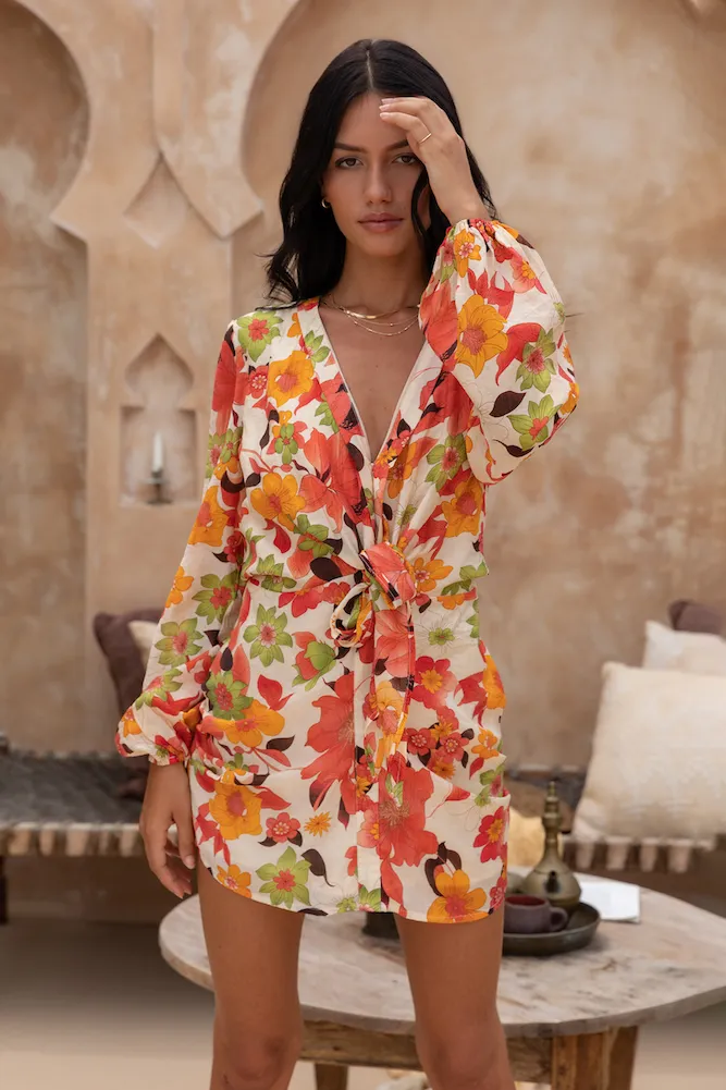 Ivy Moons Dress Orange sold by Fortunate One product image thumbnail 2