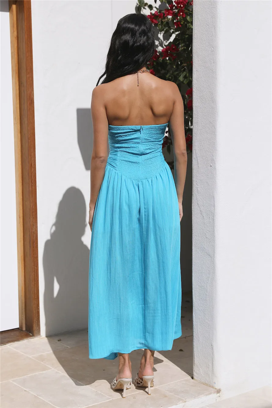 Endless Travels Maxi Dress Blue sold by Fortunate One product image thumbnail 5