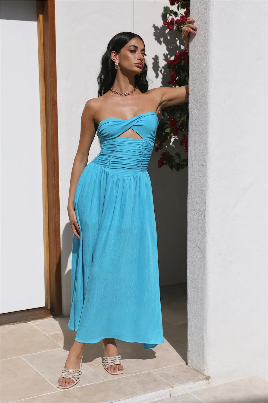 Endless Travels Maxi Dress Blue sold by Fortunate One product image thumbnail 2