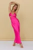 Striking Midnight Maxi Dress Pink sold by Fortunate One