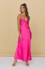 Striking Midnight Maxi Dress Pink sold by Fortunate One