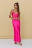 Striking Midnight Maxi Dress Pink sold by Fortunate One