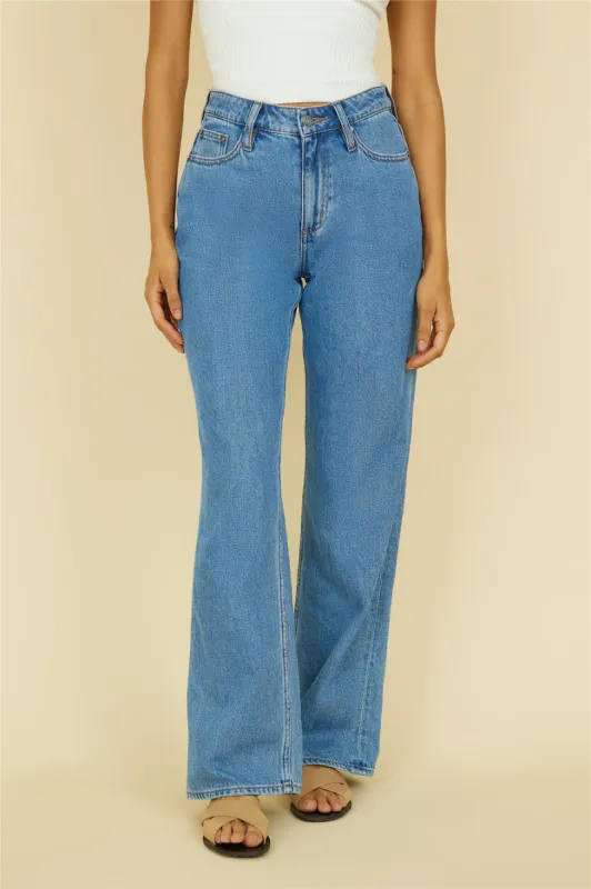 LEE 90's Mid Baggy Jean Blue Saints sold by Fortunate One