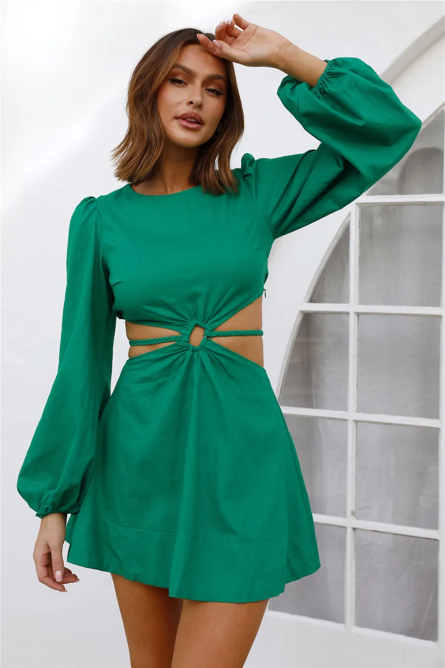Marquee Dress Green sold by Fortunate One product image thumbnail 4