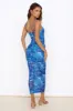 Heart Eyes Maxi Dress Blue sold by Fortunate One