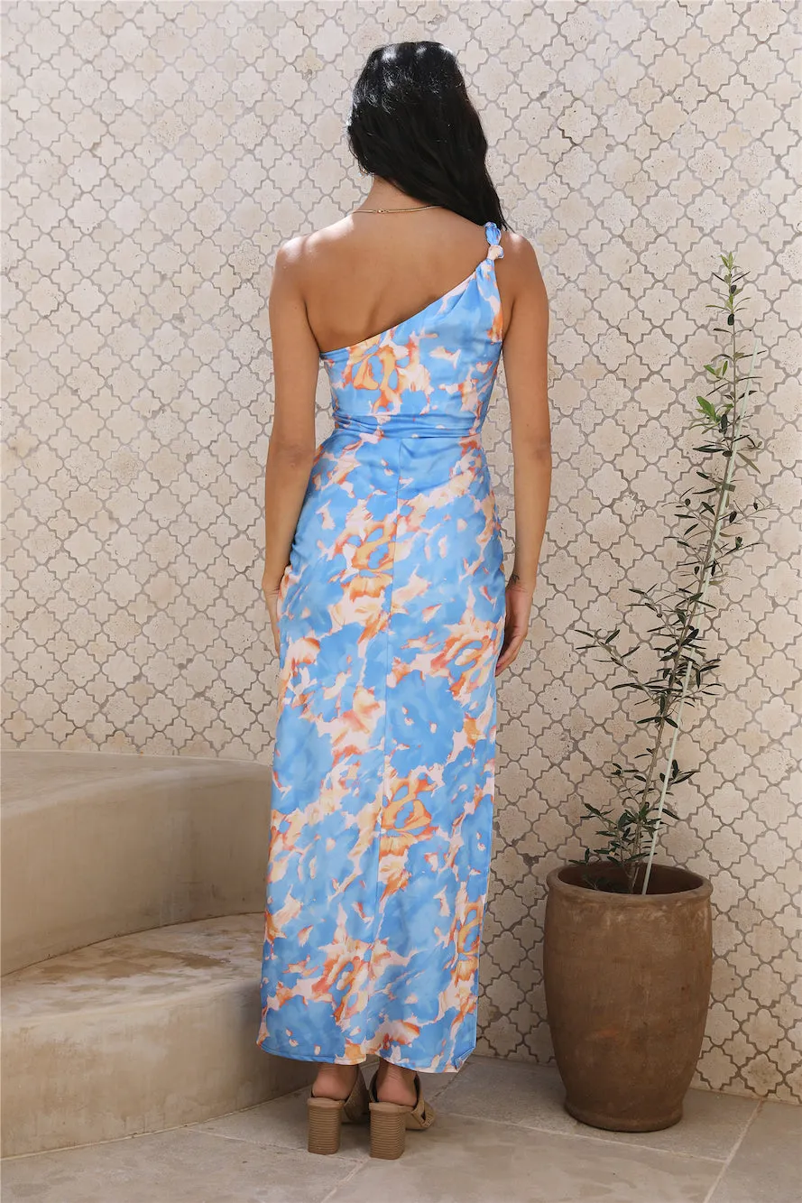 Last Time Maxi Dress Blue sold by Fortunate One product image thumbnail 5