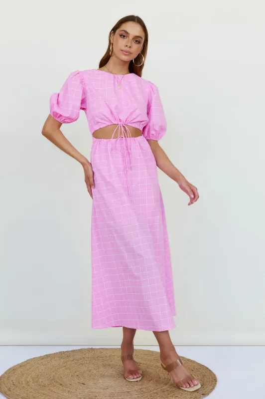 Stars Of Venus Maxi Dress Pink sold by Fortunate One