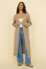Lullaby Dreams Knit Cardigan Brown sold by Fortunate One