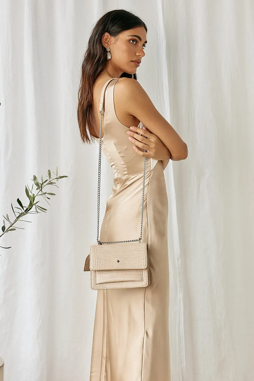 PETA + JAIN Lissy Bag Nude Croc sold by Fortunate One product image thumbnail 4