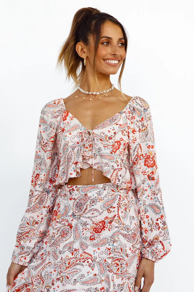 Drift Away Maxi Skirt sold by Fortunate One product image thumbnail 4