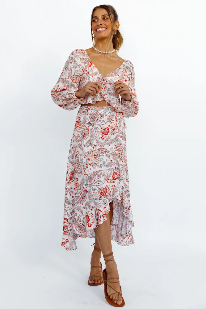 Drift Away Maxi Skirt sold by Fortunate One product image thumbnail 5