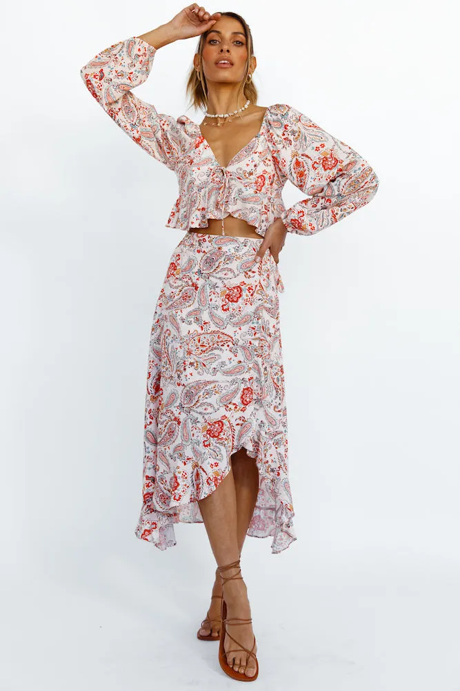 Drift Away Maxi Skirt sold by Fortunate One product image thumbnail 3