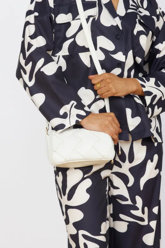 BILLINI Bardot Cross Body Bag Bone made by Billini